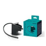 SIEMENS TZ70001 Milk Container Adapter for External Milk Containers, Specially Designed EQ.700 Fully Automatic Coffee Machines, Original Accessories, Dishwasher Safe, Black