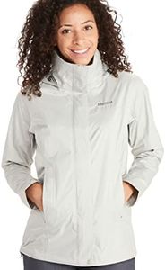 Marmot Women Wm's PreCip Eco Jacket, Waterproof Jacket, Lightweight Hooded Rain Jacket, Windproof Raincoat, Breathable Windbreaker, Ideal for Running and Hiking