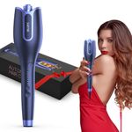 BUJIYI Hair Curler, Curling Wand, Curling Tongs, 4-Speed Adjustable Temperature, Fast Heating Hair Curlers for Long Hair