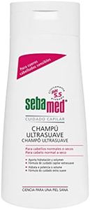 Sebamed Champú Ultrasuave 400ml - Champú con fórmula de cuidado capilar extra-suave para cuero cabelludo sensible y cabello normal a seco