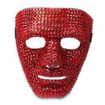 HZEYN Halloween Masks for Adults Women Men Halloween Costume Mask Masquerade Cosplay Party Accessores Red