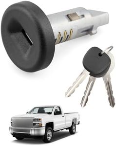 Hulyxayfave 924-796 Ignition Lock Cylinder with Keys Fit for 2007-2014 Chevy Chevrolet Silverado Express GMC Sierra Yukon Cadillac Escalade Buick Some Models, Replacement 15919460, No Chip