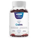 Mood Gummies Calm - 3000mg Sugar Free Ashwagandha Gummies - Maximum Strength Stress Support Gummies - Better Mood, Decreased Brain Fog, Calming Effect - Potent Stress Support Supplement - Plant-Based, Non-GMO - 2 Month Supply