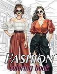 Fashion Coloring Book for Adults an