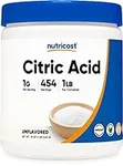 Nutricost Citric Acid Powder (1LB) - 1G Per Serving, Non-GMO, Gluten Free, Vegetarian Friendly