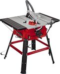 Einhell TC-TS 2225 U Table Saw With Base Frame | Single Bevel Circular Saw (To 45°), Angle Stop (+/- 60°) For Mitre Cuts, Dust Extraction | 2200W Circular Bench Saw With Stand For Woodworking