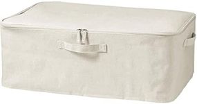 MUJI 12403531 Soft Box, Large, Width 23.2 x Depth 15.4 x Height 9.1 inches (59 x 39 x 23 cm), Polyester Linen Garment Case