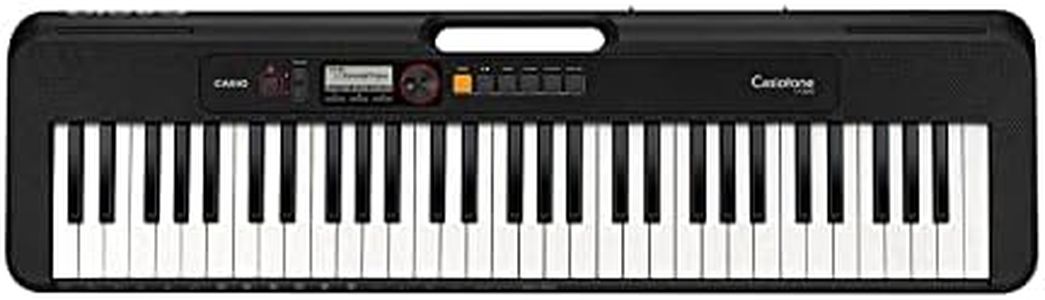 Casio Casiotone, 61-Key Portable Keyboard with USB, Black (CT-S200BK)