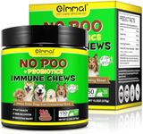 No Poo Probiotics Stool Support Chewables for Dogs Chews Immune Health Supplement Treats, Coprophagia Stool Eating Deterrent, Pack of 150pcs Prevent Dog from Eating Poop