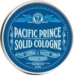 BushKlawz Pacific Prince Solid Cologne 1 oz Full Size Alcohol Free Natural Concentrated Travel Friendly Tins Men's Fragrance Manly Scents to Satisfy all Types of Viking Cannon Black Prime