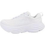 Hoka One One Women's W BONDI 8 Sneaker, WHITE/WHITE, 6.5 UK