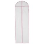 Wedding Dress Bags , 180cm/70.8inch Non-woven Bridal Dress Cover Storage Bag with Zips Long Full length Breathable Garment Bags Covers for Long Dress Dance Costumes Suits Coat (1Pcs)