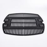 LOKHING 7645 Cast Iron Cooking Grates for Weber Q200, Q220, Q2000 Series, Q2400 Gas Grill, Grill Parts Grill Grids Replacement for Weber 7645 65811, 54.61CM x 38.74CM