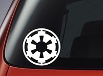 Level 33 Vinyl Decal - Star Wars Empire Logo - Imperial Crest - Car, Window, Wall, Laptop Sticker