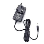 JZK AC Adapter Power Supply AC 100-240V to DC 9 V 1A 1.5A for General, Schwinn Ellipticals Journey Bikes, Crosley Cruiser, UNO R3, Mega 2560, Speaker and more