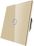 CNBINGO Touch Light Switch, Gold Si