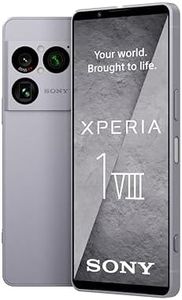 Sony Xperia 1 VIII - 6,5" 19,5:9 FHD+ HDR OLED 120Hz, Dreifach-Kamera mit neuem Teleobjektiv, Xperia AI, Akku für 2 Tage, 3,5mm Audio, Dual SIM, Lolith-Silber