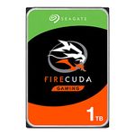 Seagate FireCuda 1 TB Solid State Hybrid Drive Performance SSHD – 3.5 Inch SATA 6 Gb/s Flash Accelerated 64 MB Cache for Gaming PC Laptop (ST1000DX002)