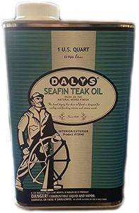 DALY'S WOOD FINISHING PRODUCTS Seafin Teak Oil, 1 Quart, Clear, Quart