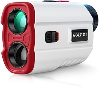 Hawkray pros Golf Laser Rangefinder with Slope 700Yards, USB Rechargeable Golf Laser Rangefinder with Flag Acquisition, External Slope Switch for Golf Tournament Legal, 6X Magnification, Red1 (C004)