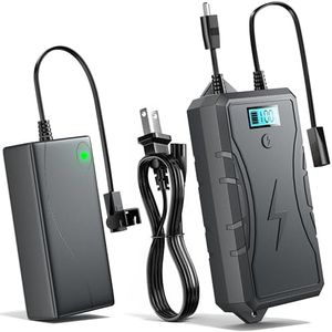 Battery Pack for Reclining Furniture with Charger, 2500mAh Universal Recliner Battery Pack Rechargeable with LED Display for Electric Recliner, Sofa, Couch, Lift Chair, 2-Pin Motion Furniture (Gray)