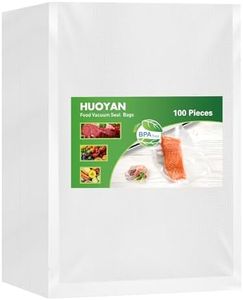 100 PCS 20X30cm Food preservation bags Textured Food storage bag Vacuum Food Sealer Bags,Vacuum Freezer Storage Bag Thick Embossed Upgrade Seal Precut Bag for All Types Sealer Machines