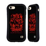 Head Case Designs Officially Licensed Slipknot Red Patch We Are Not Your Kind Hybrid Case Compatible With Apple iPhone 7/8 / SE 2020 & 2022