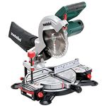 metabo KS 216 M Lasercut (619216380) Mitre Saw in Cardboard Box, 240 V, Green/Black