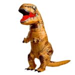 Inflatable Dinosaur Costume for Adult T-rex Blow Up Costumes for Women Men,Funny Halloween Costumes Party Cosplay