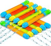 JOYIN 12 Pack Water Soaker Bulk, 16.5"/41.9cm Summer Water Blasters Squirt Guns for Kids Outdoor Swimming Pool, Backyard, Beach Water Game Water Fighting Play Toys