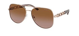 Michael Kors MK1121-110813 Sunglasses 58mm, Rose Gold/Brown Pink Gradient, One Size