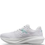 Saucony Women's Triumph 20 Running Shoe, Sidewalk, 8.5M US