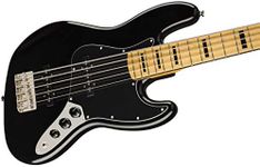 Squier by Fender Classic Vibe '70s Jazz Bass V, Bass Guitar, Maple Fingerboard, Black