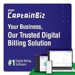 CaptainBiz GST Billing Cloud Software |One Year Plan| (Desktop + Mobile) | Email Delivery in 2 Hr. ( No CD )