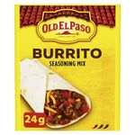 Old El Paso Burrito Seasoning Mix, 24 Grams Package of Seasoning