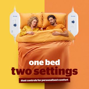 Silentnight King Size Electric Blanket – Soft Heated Bed Cover