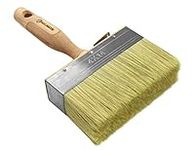 ROLLINGDOG 5.5" Deck Stain Brush - Wood Handle Large Paint Brush Applicator for Wall, Wood, Fence, Floor Painting