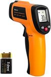 Infrared Thermometer, Helect Non-contact Digital Laser Infrared Thermometer Temperature Gun -58°F to 1022°F (-50°C to 550°C) with LCD Display