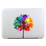 ATJC Leaves Removable Colorful Tree Best Vinyl Decal Sticker Skin Art Perfect For Apple Macbook Pro Air Mac 13" inch / Unibody 13 Inch Laptop