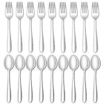 24-piece Forks and Spoons Silverwar