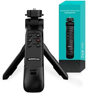 AODELAN Mini Shooting Grip and Tripod with Wireless Remote Shutter for Sony ZV-E10 ZV-1 A7SM3 A7C A7RIV 9 7RIV 7RIII 7III RX0II RX100M7 Camera for Still Photo and Video Recording, Replace GP-VPT2BT