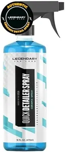 Legendary Ceramic Detail Spray 16oz - Quick Detailer Spray for High Gloss Shine & Hydrophobic Protection - Ceramic Coating for Cars on Paint, Glass, Trim & Wheels