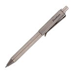 SMOOTHERPRO Titanium Click Push Retractable Gel Pen Machined Pen Sandblasted Lightweight Barrel for Holding Decent Click Ballpoint for Christmas Birthday Festival Signature Gift(PRG114)