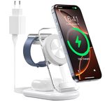 RoRoskin 3 in 1 Magnetic Wireless Charging Station