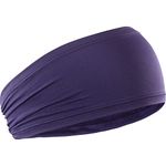 Salomon Sense Unisex Headband Hiking Ski Snowboarding, Lightweight, Quick drying, and Light warmth, Purple, One Size
