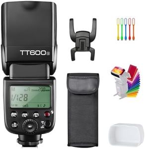Godox TT600 Manual Speedlite Flash with Built-in 2.4GHz Godox X Series Radio Transceivers for All Digital Cameras with Standard Hot Shoe (Black)