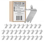 IMPRESA [30 Pack] 920158 Freezer Shelf Clip for True & Other Commercial Refrigerator - Stainless Steel Shelving - Refrigerator Shelf Clips - Metal Shelf Clips - Refrigerator Parts & Accessories