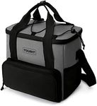 TOURIT Cooler Bag 24-Can Insulated Soft Cooler Lunch Coolers Portable Cooler Bag 14.6L for Picnic, Beach, Work, Trip, Daily,Grey