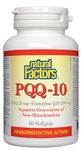 Natural Factors PQQ 20 mg · Coenzyme Q10 200 mg Softgels, 60 Softgels