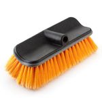 EXTEND-A-REACH Hard Bristle Deck Brush and Scrub Brush Attachment (Pole Sold Separately)